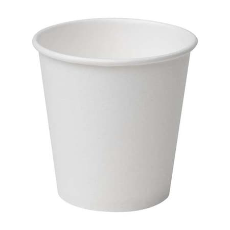 Disposable Hot cup 10 oz. White, Paper, Pk1000