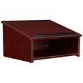 Tabletop Lectern, 13.75 in H, Mahogany