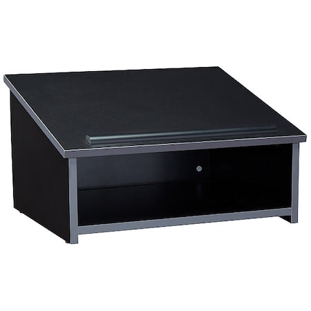 Tabletop Lectern, 13.75 in H, Black