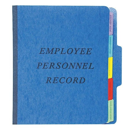 Employee/Personnel File Folder, Blue