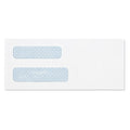 Dbl Window Envelope, White, Paper, PK500