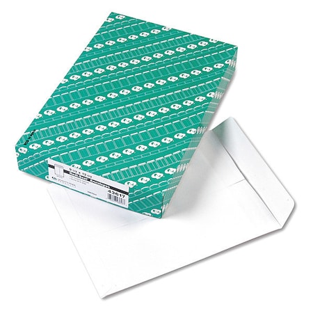 Catalog Envelope, White, Paper, PK100