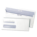 Dbl Window Envelope, White, Paper, PK500
