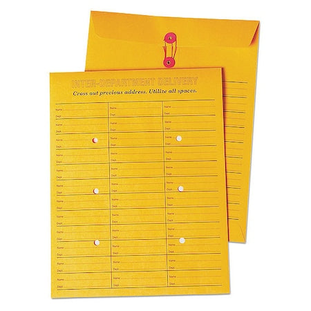 Interoffice Envelope, Lt Brown, PK100