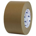 Packaging Tape, 96 mm W x 54 4/5 m L, 7.3 mil Thick, Kraft, Synthetic Rubber Resin Adhesive, 12 PK
