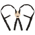 Tool Suspenders, Tool Belt Suspenders, Black, Nylon, 0 Pockets