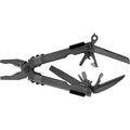 Multi-Tool, 6-5/16 in, Blunt, Black, 14 Tool