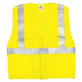 2XL Class 2 Flame Resistant High Visibility Vest, Lime