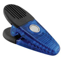 Magnetic Plastic Clips, Blue, PK2