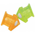 Magnetic Push Pins, Orange, Green, PK10