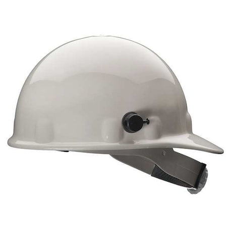Hard Hat, Super Eight E2, Thermoplastic, 8 Point Ratchet, Type 1, Class G, White