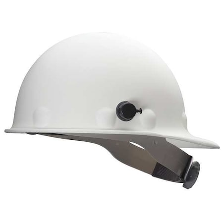 Hard Hat, Roughneck P2A, Fiberglass, 8 Point Swing Ratchet, Type 1, Class G, White