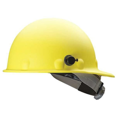 Hard Hat, Roughneck P2A, Fiberglass, 8 Point Swing Ratchet, Type 1, Class G, Yellow