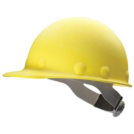 Hard Hat, Roughneck P2A, Fiberglass, 8 Point Ratchet, Type 1, Class G, Yellow