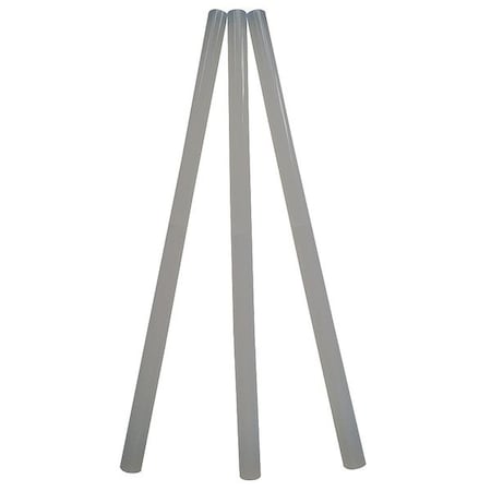 Wood Glue, Honey Cream, 29/64 in Dia, 10 in L, 30 to 60 sec Begins to Harden, 12 PK