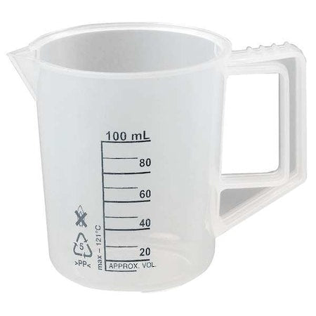 Beaker with Handle, 100mL, PK6