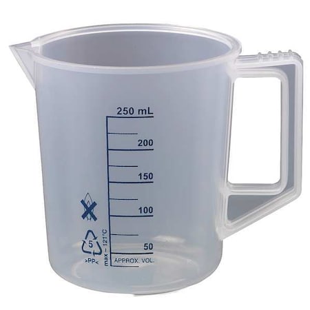 Beaker with Handle, 250mL, PK6