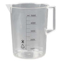 Beaker with Handle, 1000mL, Poly, PK2