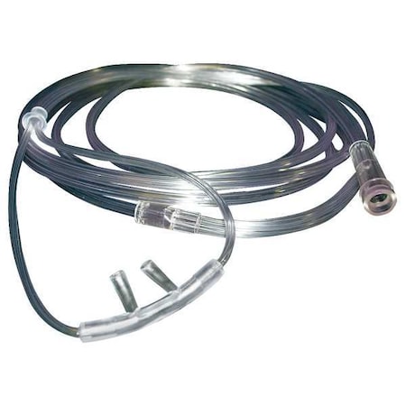 Nasal Cannula, Clear, White, 7' L, PK50