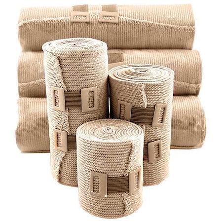 Elastic Bandages, Beige, 5yd L, 2"W, PK50