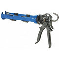 Caulk Gun, 10 oz Container Size, Steel, 26:01:00, Revolving Half Barrel Frame