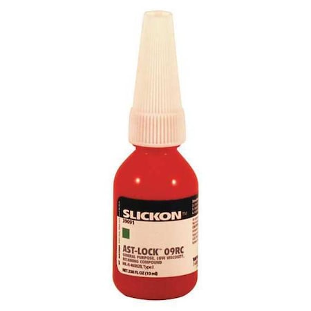 Retaining Compound, 09RC Series, Green, Liquid, 10ml, Bottle