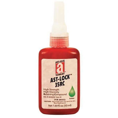 Retaining Compound, 35RC Series, Green, Liquid, 50ml, Bottle