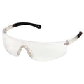 Provoq(R), Safety Glasses, Anti-Scratch, Clear Lens, Clear Frame, Frameless