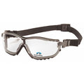 Bifocal Safety Goggles, 2.0 Diopter, Clear Lens, H2X Anti-Fog, Foam Padding, V2G Series