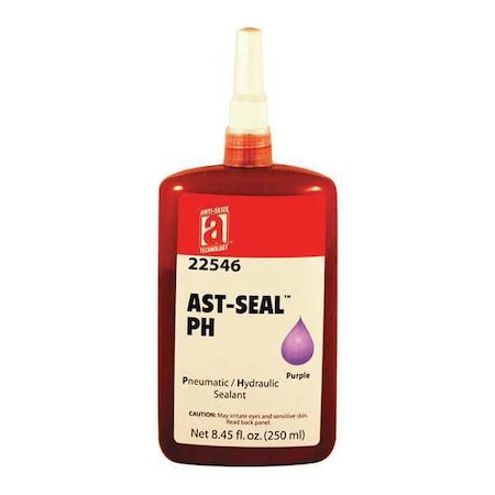 Pipe Thread Sealant 8.5 fl oz, Bottle, Purple, Liquid