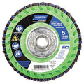 Flap Disc, 5 In x 36 Grit, 5/8-11