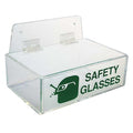 Eyewear Dispenser, Tray, 6 Pairs, Acrylic, 5 7/8 in H x 9 in W x 6 in D, Clear, 1 Box