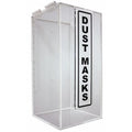 Dust Mask Dispenser, Acrylic, 12-3/8in H