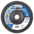 Flap Disc, 7 In x 24 Grit, 7/8
