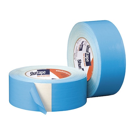 Dbl Coated Cloth Tape, Blue, 48mmX33M