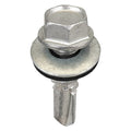 Sheet Metal Screw, #9 x 2-1/2 in, Plain Metal 250 PK