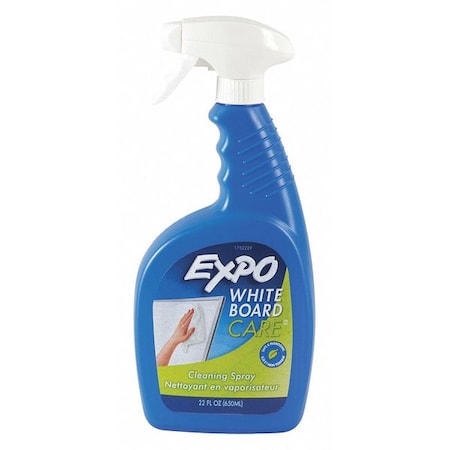 Dry Erase Board Cleaner, 22 oz., Clear, 1/Each