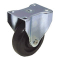 NSF-Listed Plate Caster, 300 lb. Ld Rating, Delrin