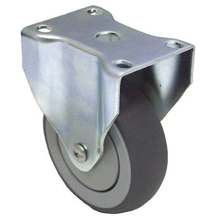 Plate Caster, 240 lb. Ld Rating, Plain