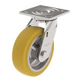 NSF-Listed Plate Caster, 1200 lb. Ld Rating, Roller