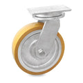 Plate Caster, 2500 lb. Ld Rating, Ball