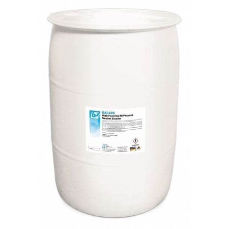 All-Purpose Foam Neutral Cleaner, 55 gal. Drum, Mild Sweet