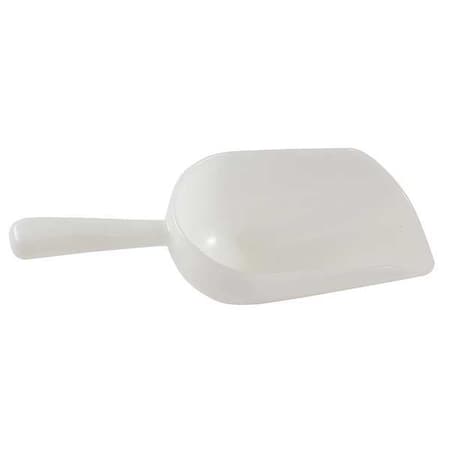 Scoop, Rounded, HDPE, 250mL, White, PK5