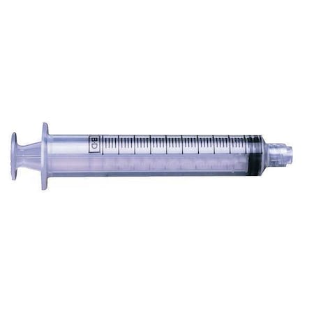 Dispensing Syringe, 10 mL, Manual, Luer Lock, Plastic, Translucent, PK15