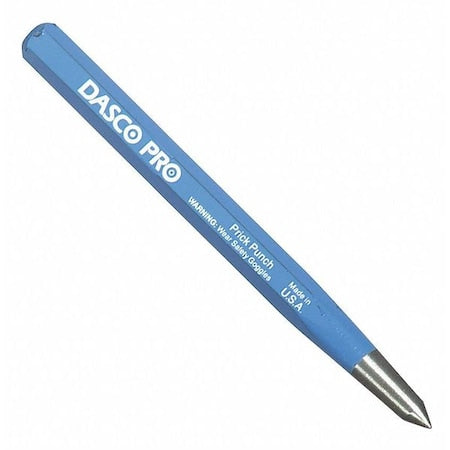 Prick Punch, 5/16 x 4-1/2 In, Carbon Steel