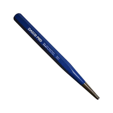 Solid Punch, 3/16 x 7 In, Carbon Steel