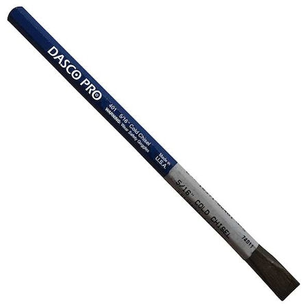 Cold Chisel, 5/16" Tip x 5-1/4" L