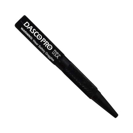 Nail Set, 3/32" Tip x 4" L, Black Oxide