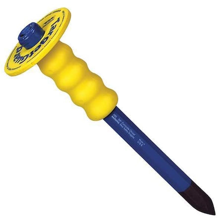 Guarded Concrete Chisel, 3/4" Tip x 12" L