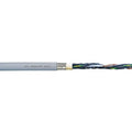 Control Cable, 18 AWG, 18 C, Gray, PUR, 1,000 V, 25 ft